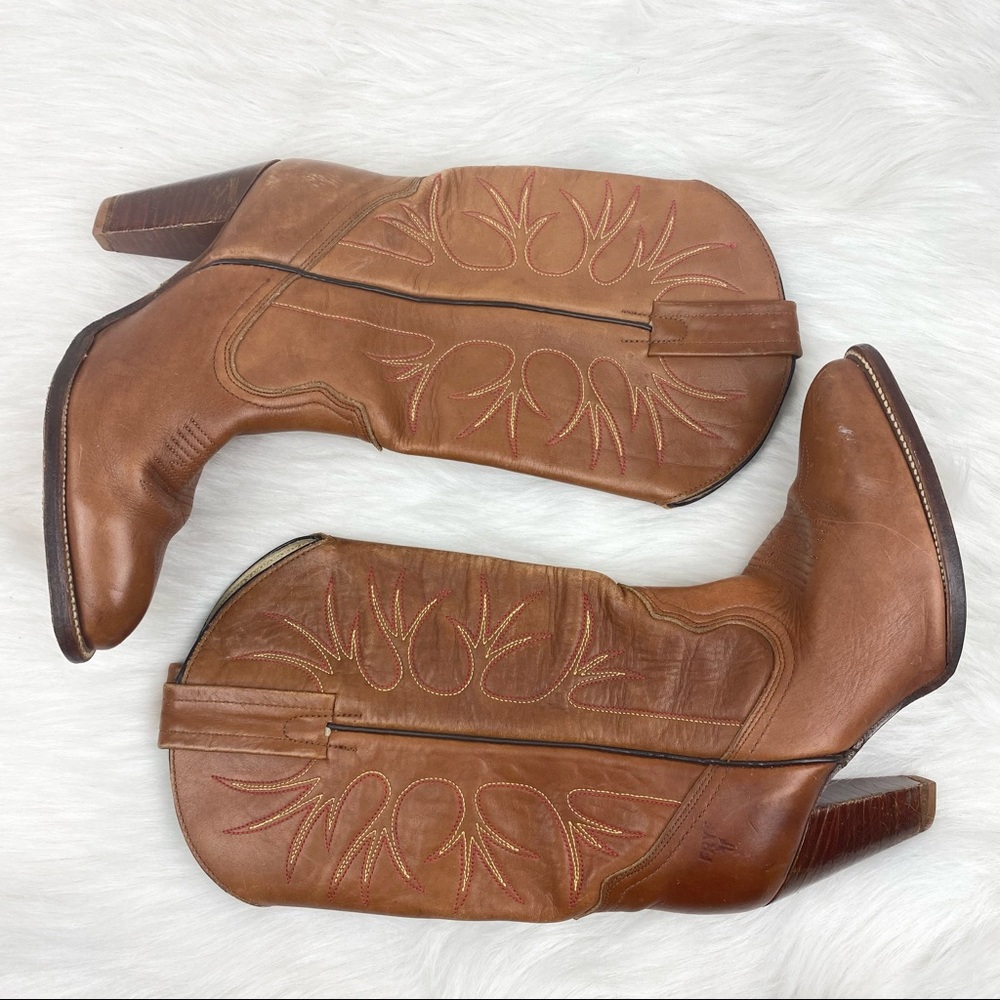 Frye Vintage Cowgirl Boots Womens Size 8.5